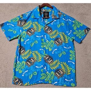 Funimation My Hero Academia Hawaiian Button Plus Ultra Up Shirt Anime Size Large